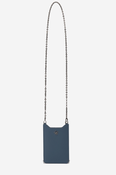 G Projects Rimini Denim Deri Telefon Çantası
