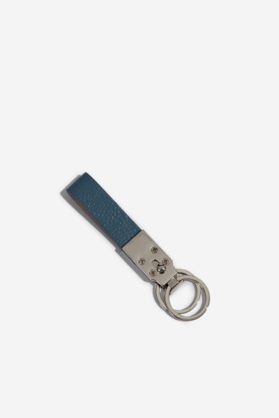 G Projects Simy Denim Deri Anahtarlık
